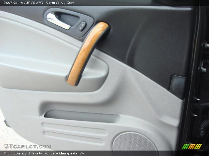 Storm Gray / Gray 2007 Saturn VUE V6 AWD