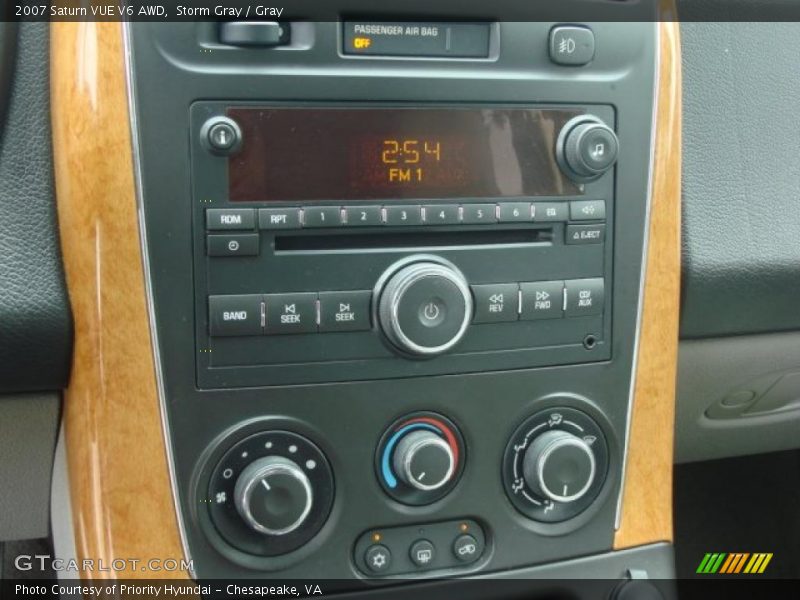 Storm Gray / Gray 2007 Saturn VUE V6 AWD
