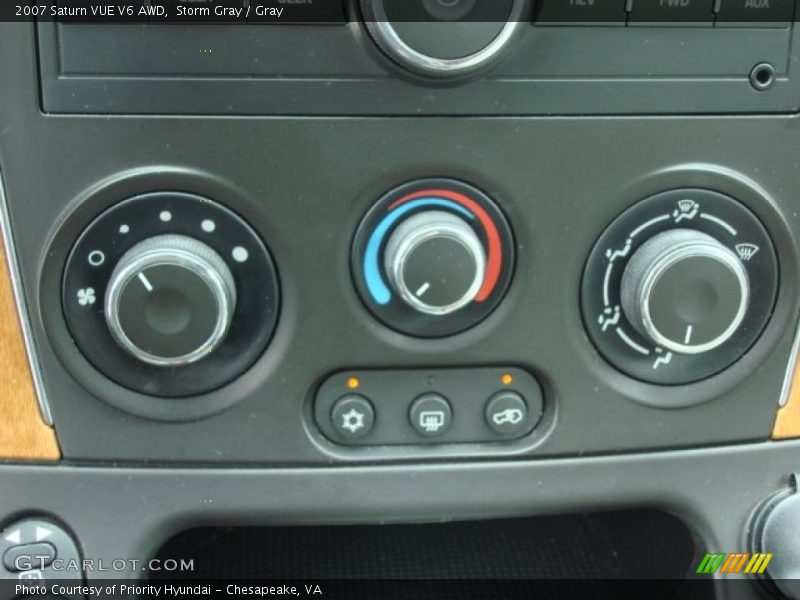 Storm Gray / Gray 2007 Saturn VUE V6 AWD