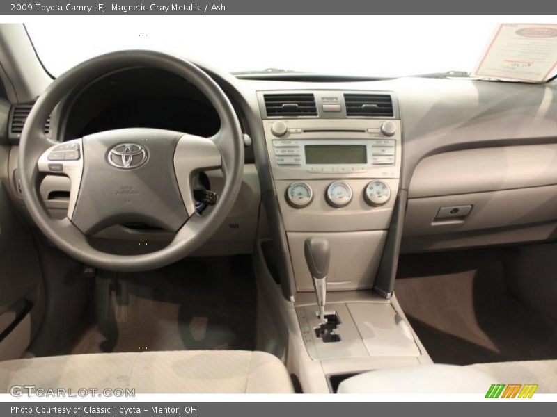 Magnetic Gray Metallic / Ash 2009 Toyota Camry LE