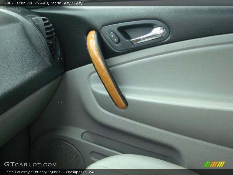 Storm Gray / Gray 2007 Saturn VUE V6 AWD