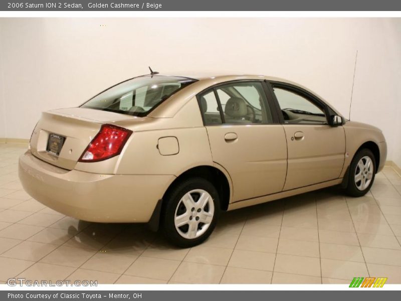 Golden Cashmere / Beige 2006 Saturn ION 2 Sedan