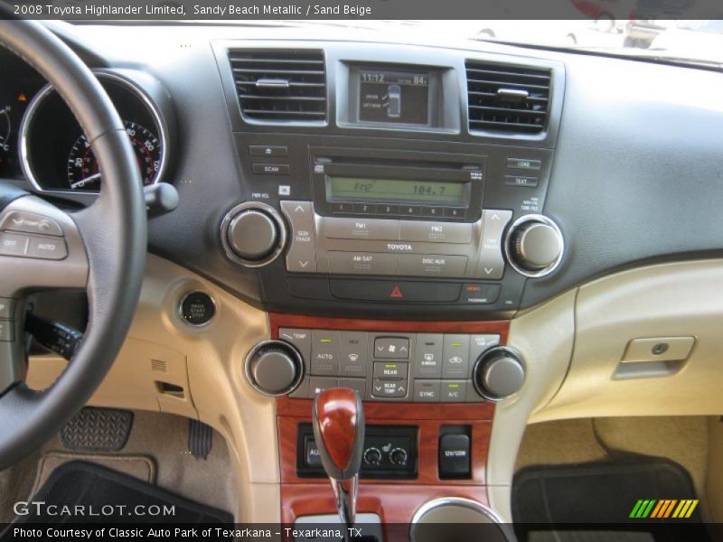 Sandy Beach Metallic / Sand Beige 2008 Toyota Highlander Limited