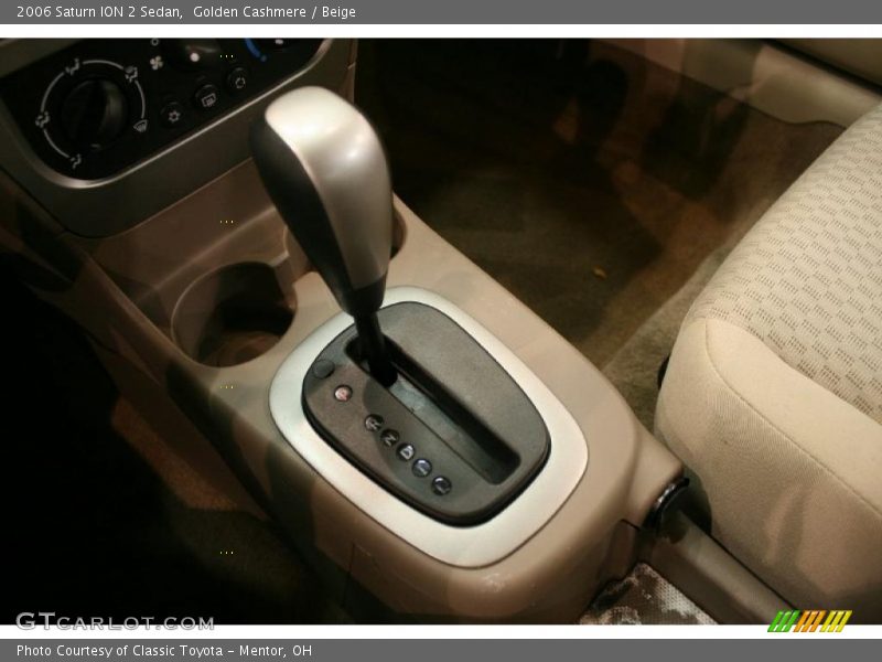 Golden Cashmere / Beige 2006 Saturn ION 2 Sedan