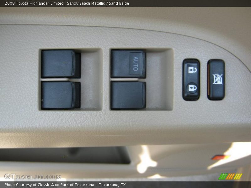Sandy Beach Metallic / Sand Beige 2008 Toyota Highlander Limited