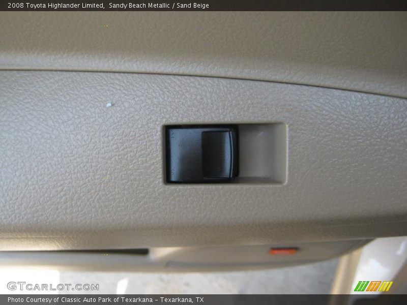 Sandy Beach Metallic / Sand Beige 2008 Toyota Highlander Limited