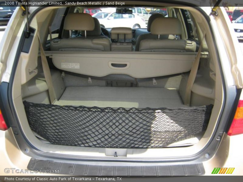 Sandy Beach Metallic / Sand Beige 2008 Toyota Highlander Limited