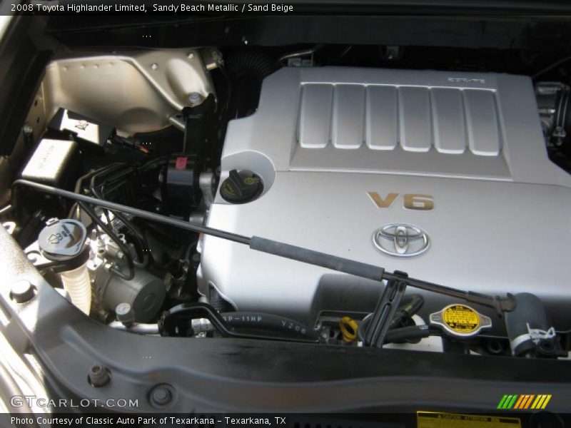 Sandy Beach Metallic / Sand Beige 2008 Toyota Highlander Limited