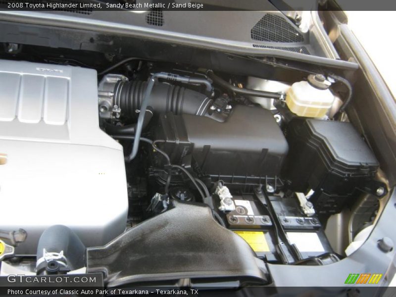 Sandy Beach Metallic / Sand Beige 2008 Toyota Highlander Limited