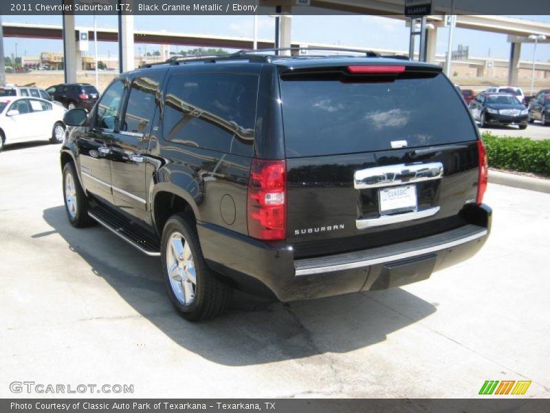 Black Granite Metallic / Ebony 2011 Chevrolet Suburban LTZ