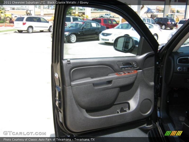Black Granite Metallic / Ebony 2011 Chevrolet Suburban LTZ