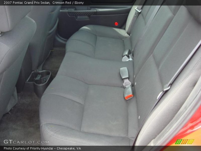 Crimson Red / Ebony 2007 Pontiac Grand Prix Sedan