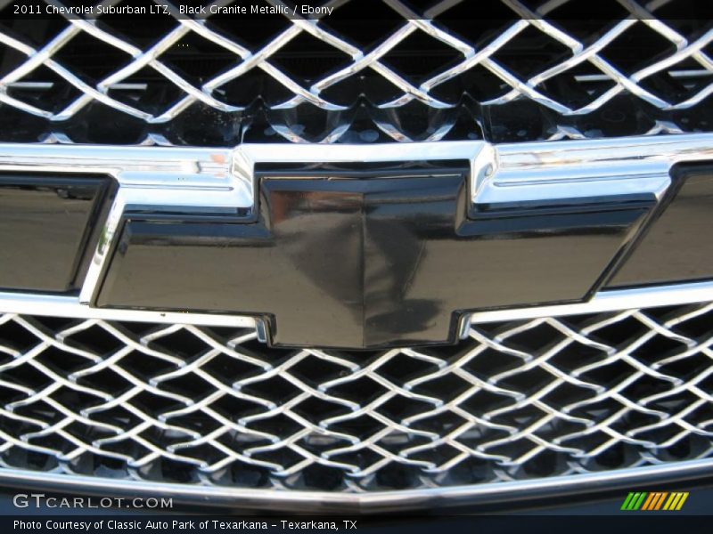 Black Granite Metallic / Ebony 2011 Chevrolet Suburban LTZ