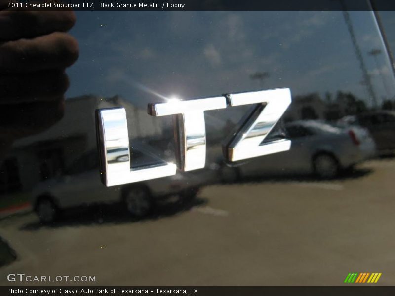 Black Granite Metallic / Ebony 2011 Chevrolet Suburban LTZ
