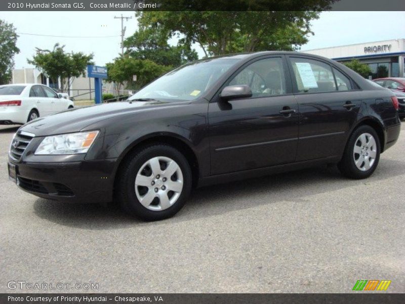 Cocoa Metallic / Camel 2010 Hyundai Sonata GLS