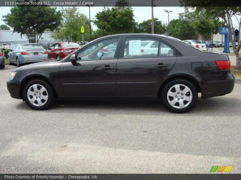 Cocoa Metallic / Camel 2010 Hyundai Sonata GLS