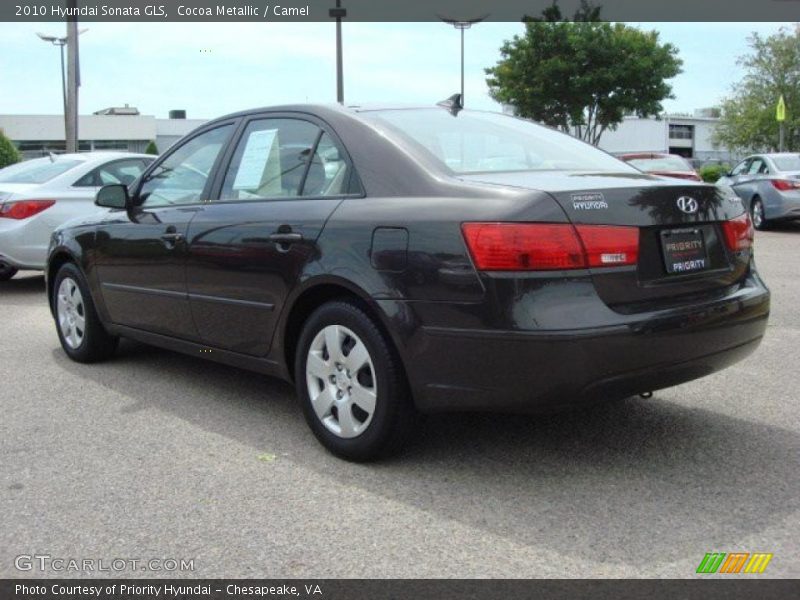 Cocoa Metallic / Camel 2010 Hyundai Sonata GLS