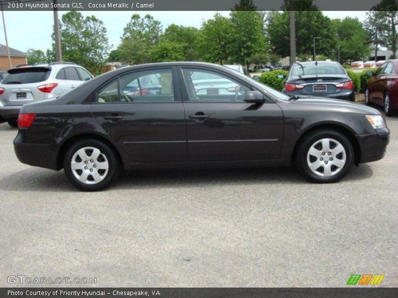Cocoa Metallic / Camel 2010 Hyundai Sonata GLS