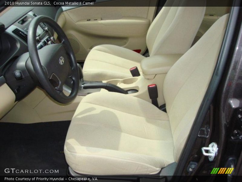 Cocoa Metallic / Camel 2010 Hyundai Sonata GLS