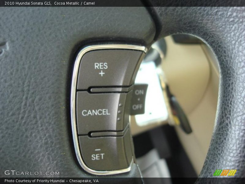 Cocoa Metallic / Camel 2010 Hyundai Sonata GLS