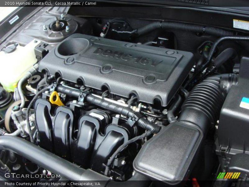 Cocoa Metallic / Camel 2010 Hyundai Sonata GLS