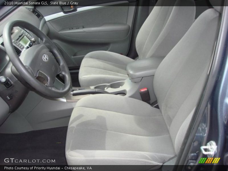 Slate Blue / Gray 2010 Hyundai Sonata GLS