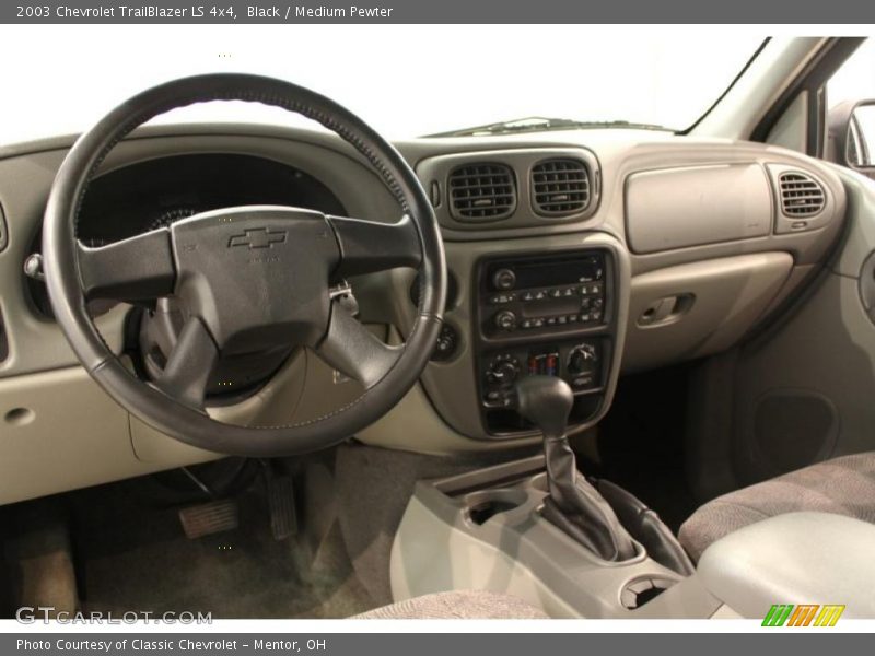 Black / Medium Pewter 2003 Chevrolet TrailBlazer LS 4x4