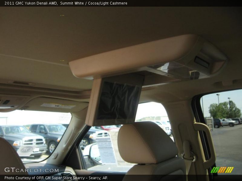Summit White / Cocoa/Light Cashmere 2011 GMC Yukon Denali AWD