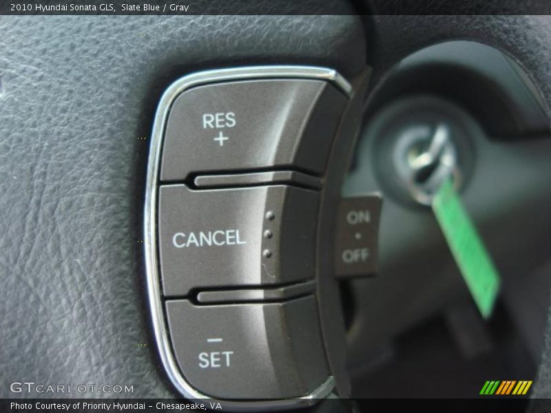 Slate Blue / Gray 2010 Hyundai Sonata GLS
