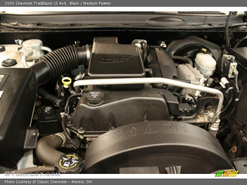 Black / Medium Pewter 2003 Chevrolet TrailBlazer LS 4x4