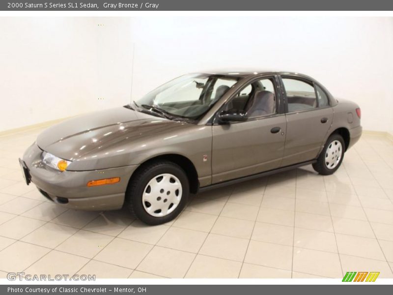 Gray Bronze / Gray 2000 Saturn S Series SL1 Sedan