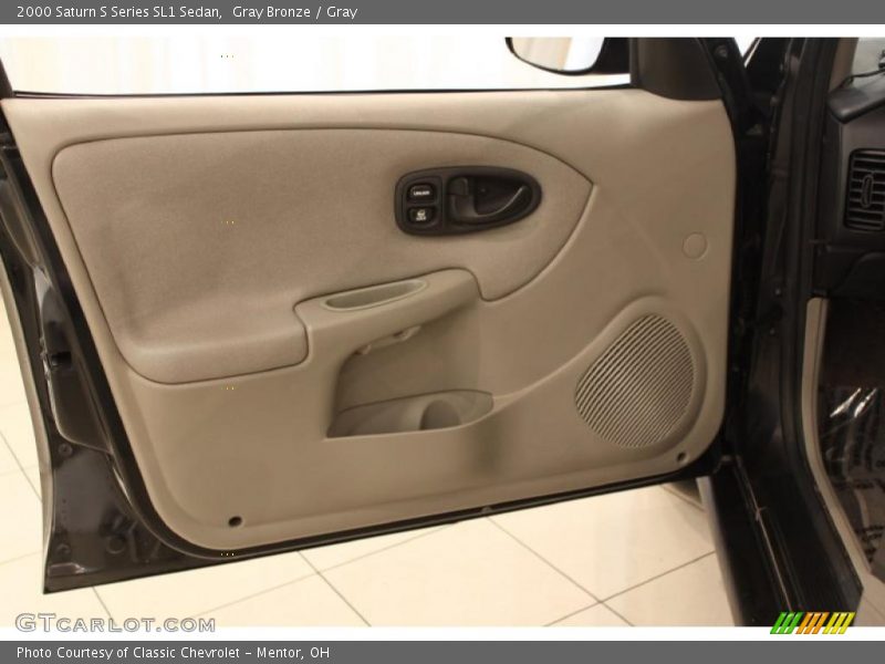 Gray Bronze / Gray 2000 Saturn S Series SL1 Sedan