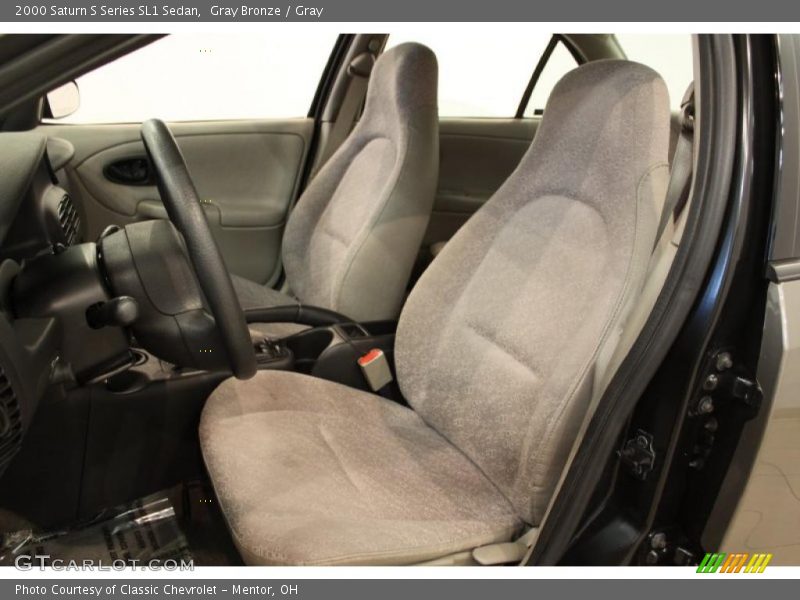 Gray Bronze / Gray 2000 Saturn S Series SL1 Sedan