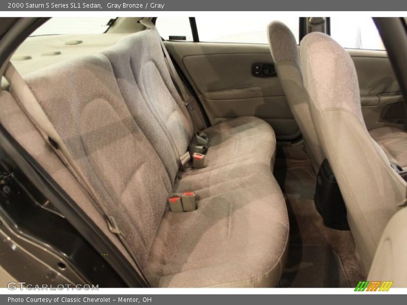 Gray Bronze / Gray 2000 Saturn S Series SL1 Sedan