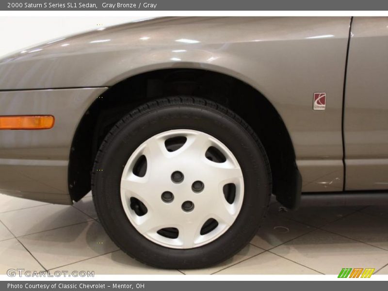 Gray Bronze / Gray 2000 Saturn S Series SL1 Sedan