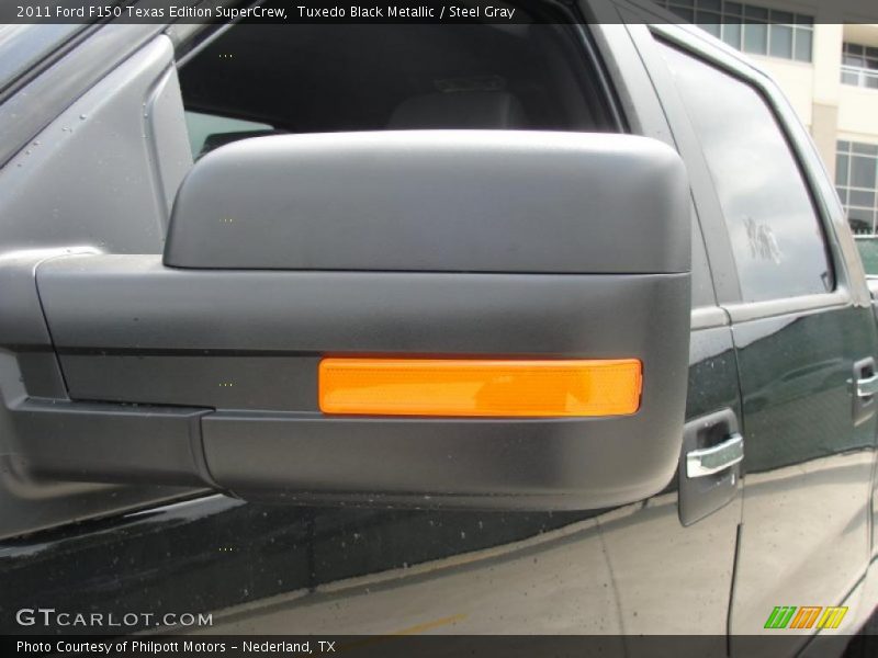 Tuxedo Black Metallic / Steel Gray 2011 Ford F150 Texas Edition SuperCrew