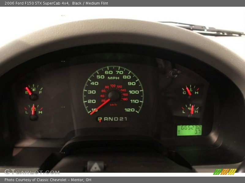 Black / Medium Flint 2006 Ford F150 STX SuperCab 4x4