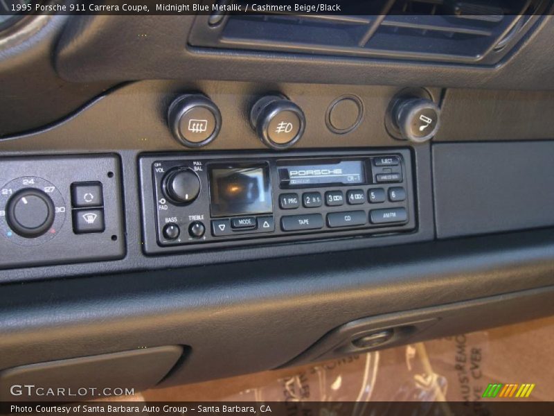 Controls of 1995 911 Carrera Coupe