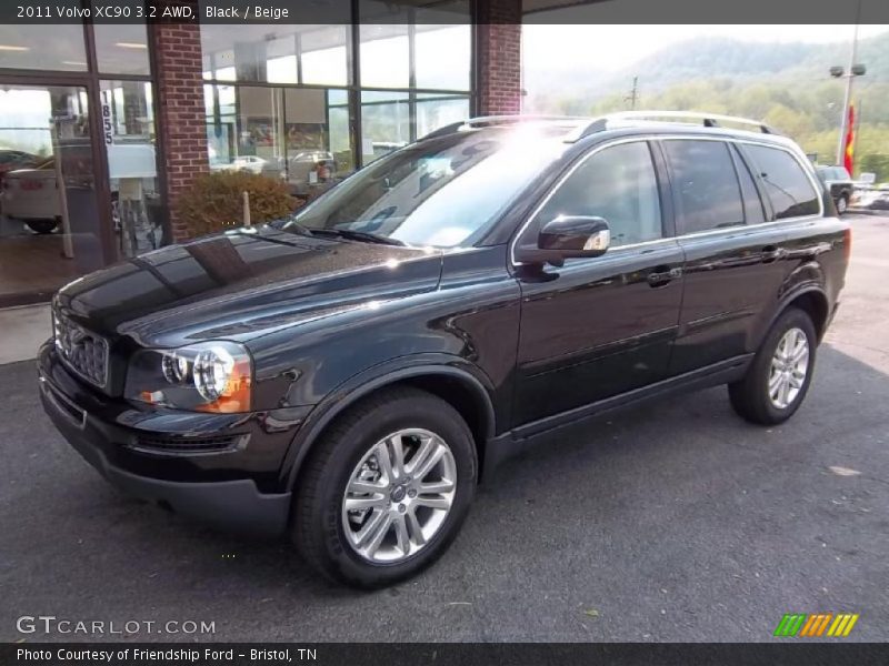 Black / Beige 2011 Volvo XC90 3.2 AWD