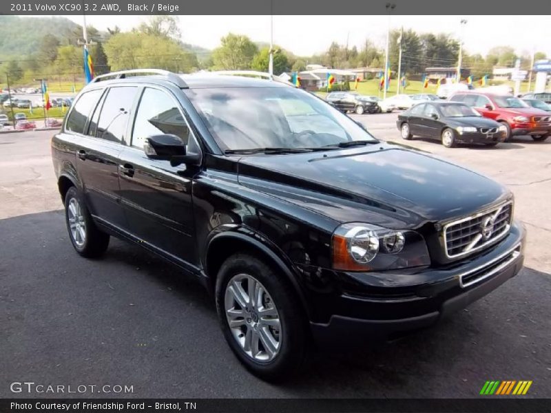 Black / Beige 2011 Volvo XC90 3.2 AWD