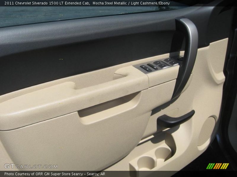Mocha Steel Metallic / Light Cashmere/Ebony 2011 Chevrolet Silverado 1500 LT Extended Cab
