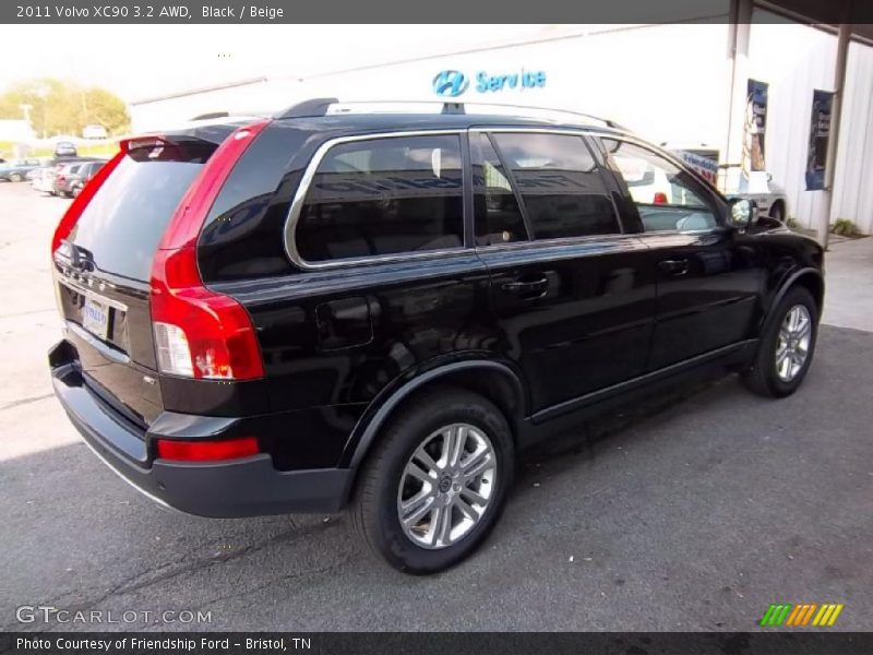 Black / Beige 2011 Volvo XC90 3.2 AWD