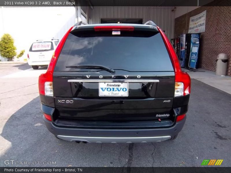 Black / Beige 2011 Volvo XC90 3.2 AWD
