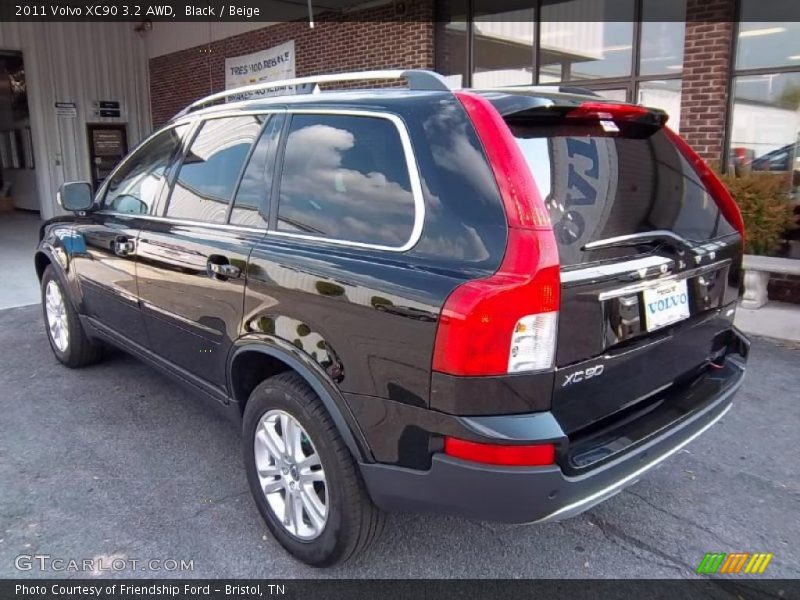 Black / Beige 2011 Volvo XC90 3.2 AWD