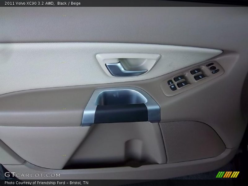 Black / Beige 2011 Volvo XC90 3.2 AWD