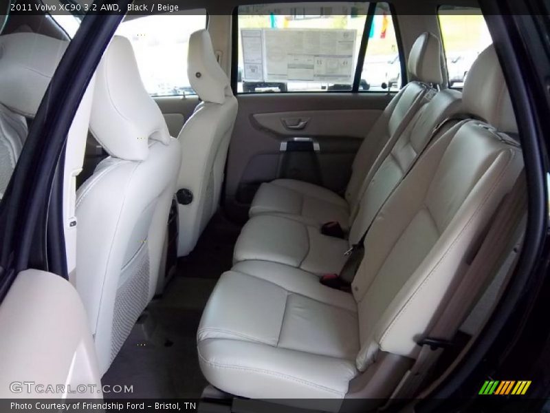 Black / Beige 2011 Volvo XC90 3.2 AWD