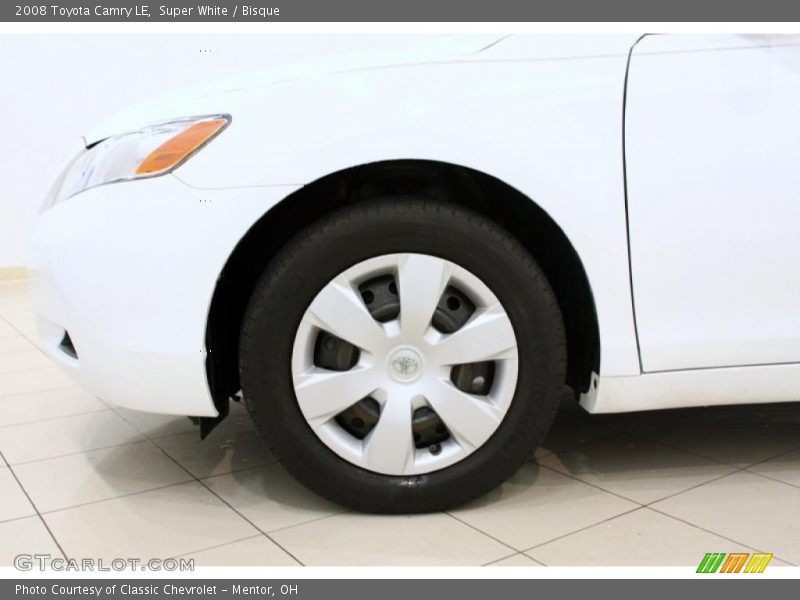 Super White / Bisque 2008 Toyota Camry LE