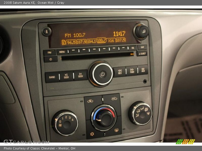 Ocean Mist / Gray 2008 Saturn Aura XE