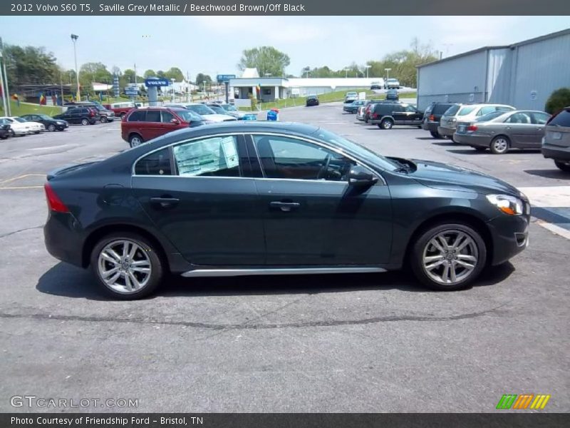 Saville Grey Metallic / Beechwood Brown/Off Black 2012 Volvo S60 T5