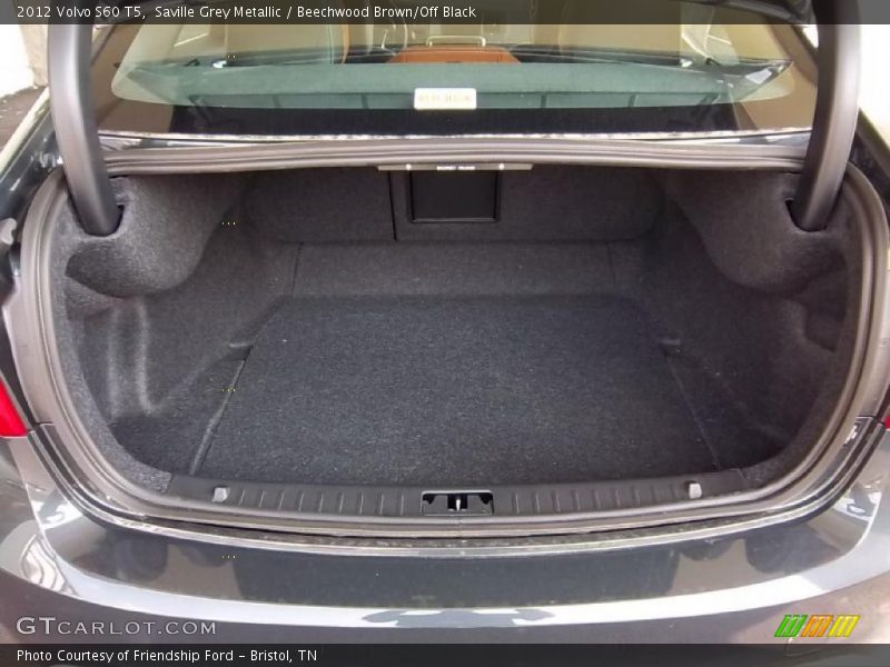 Saville Grey Metallic / Beechwood Brown/Off Black 2012 Volvo S60 T5